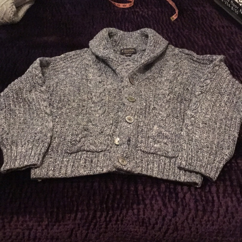 Men’s Shawl collar cardigan with pockets